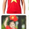 Áo Cờ Đỏ Sao Vàng Cho Bé