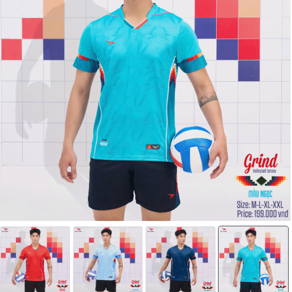 bộ bóng chuyền nam beyono grind