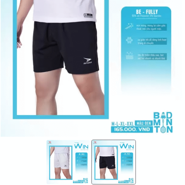 quần cầu lông nam beyono cl01