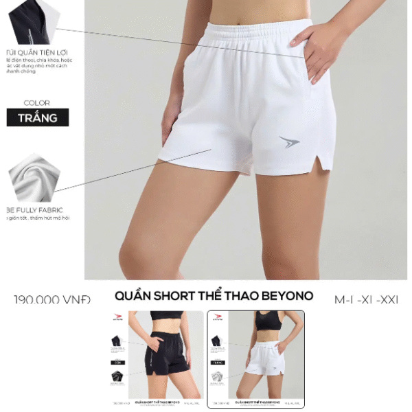 Quần Pickelball Nữ Beyono CL03