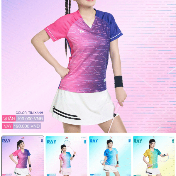 ÁO CẦU LÔNG/PICK NỮ RAY CL17 BEYONO