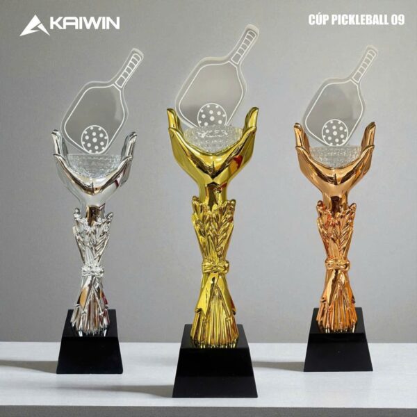 Cúp Pickleball pha lê 09