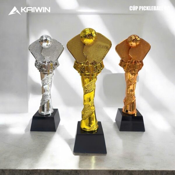 Cúp Pickleball pha lê 08