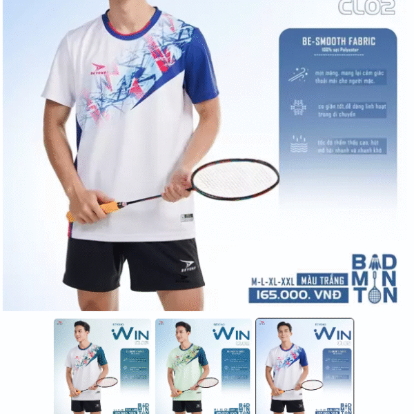 áo cầu lông nam beyono cl02
