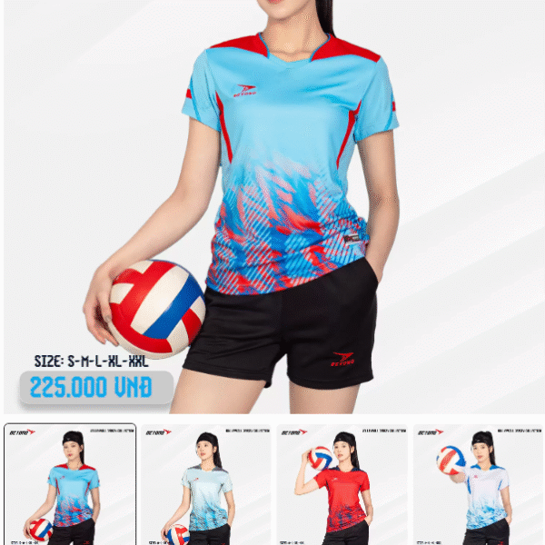 bộ bóng chuyền nữ beyono usha