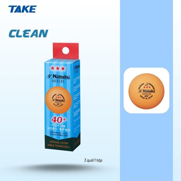 quả bóng bàn kittaku 3 star 40