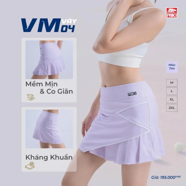 váy cầu lông nữ riki vm043