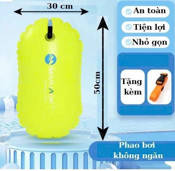 Phao bơi thổi hơi không ngăn