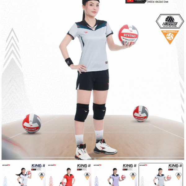 Bộ bóng chuyền nữ Beyono King 2